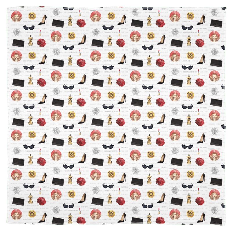 Scorpio silk scarf - Amaria Studio