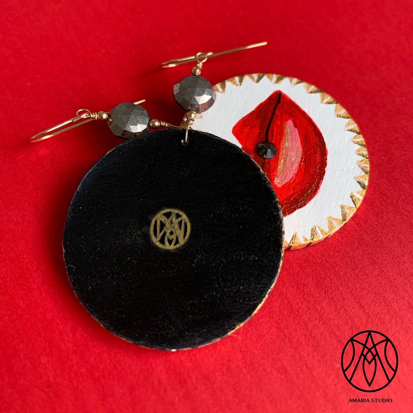 Lips Earrings - Amaria Studio