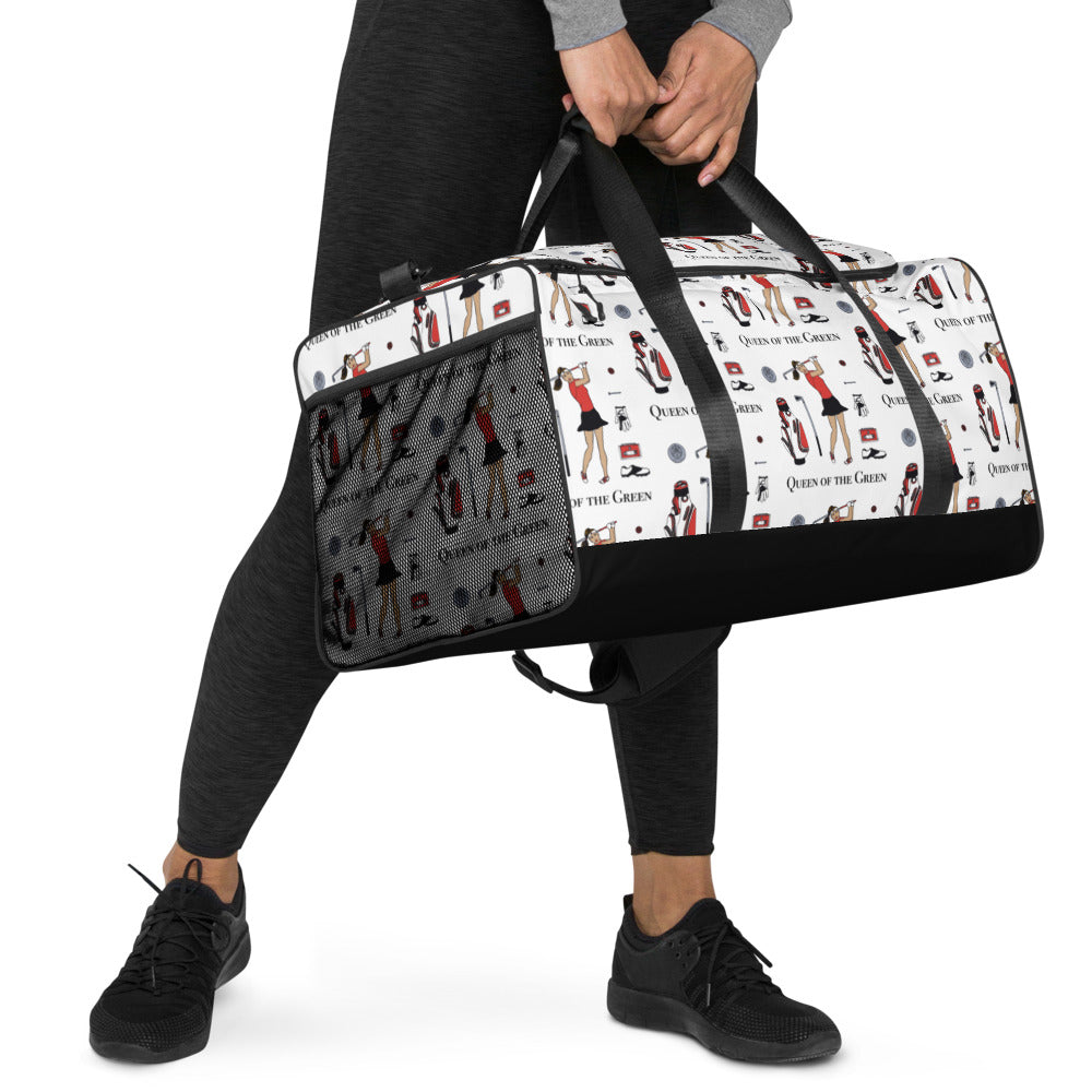 Golf girl duffle bag, Queen of the green - Amaria Studio