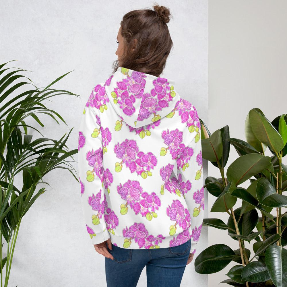 Orchid Unisex Hoodie - Amaria Studio