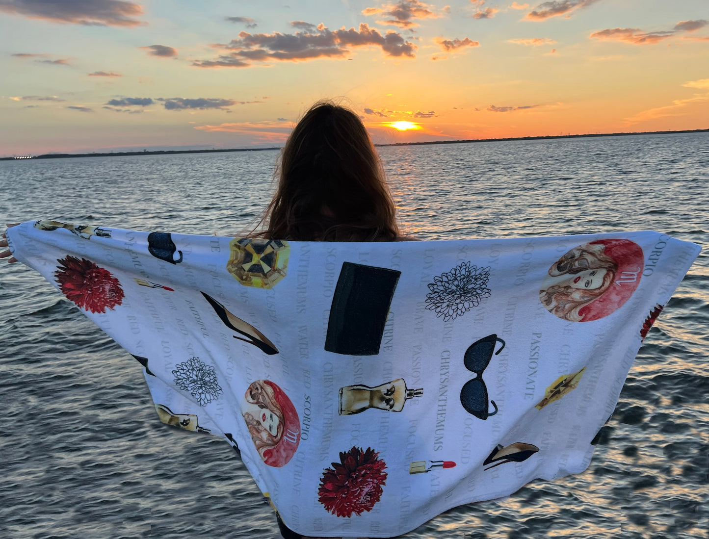 Scorpio Beach Towel - Amaria Studio