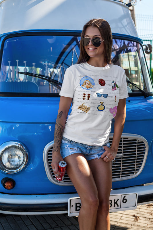 Aquarius Organic T-Shirt - Amaria Studio