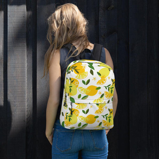 Lemons Backpack - Amaria Studio