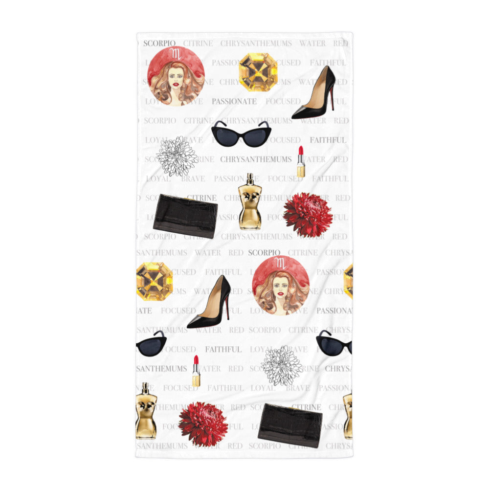 Scorpio Beach Towel - Amaria Studio