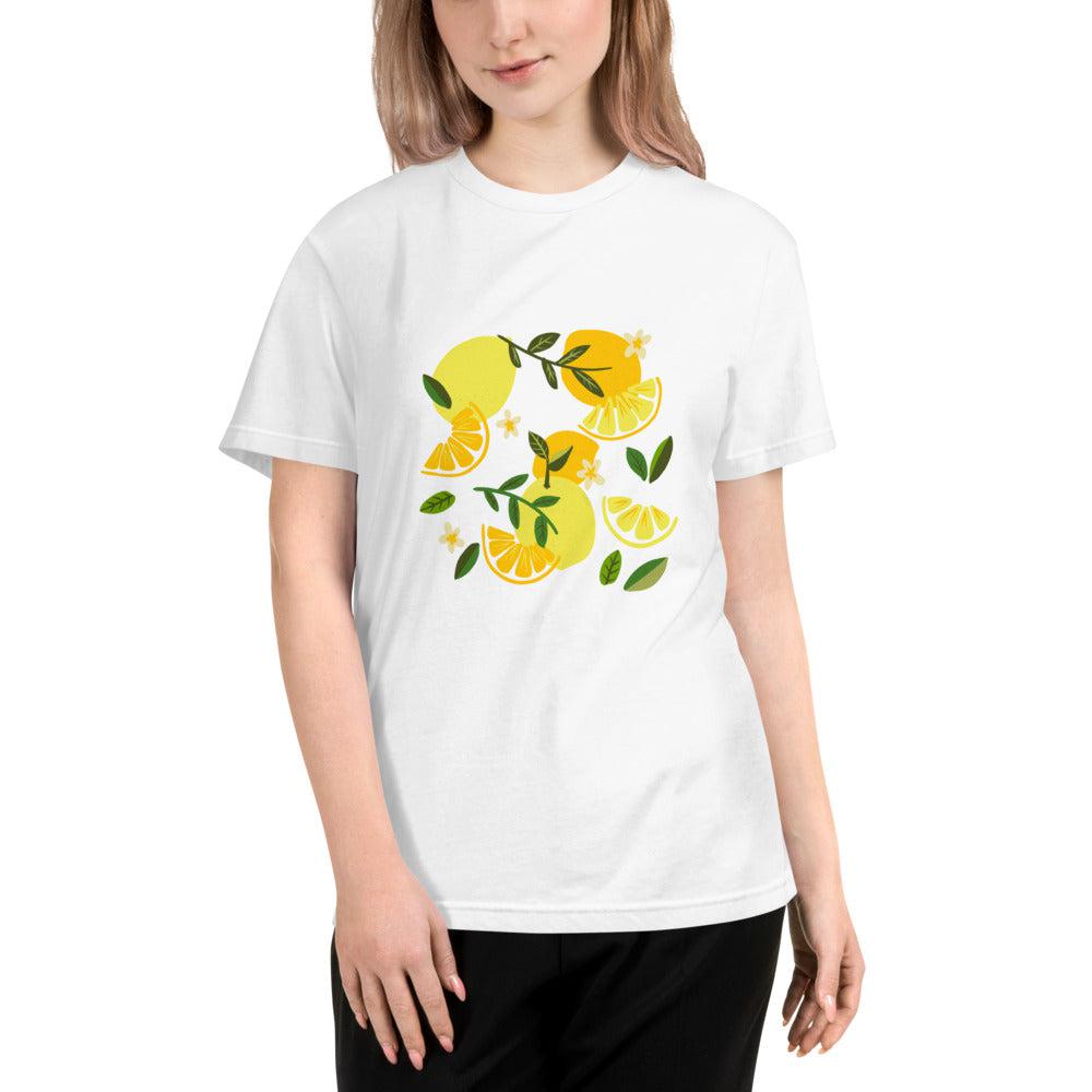 Lemons Sustainable T-Shirt - Amaria Studio