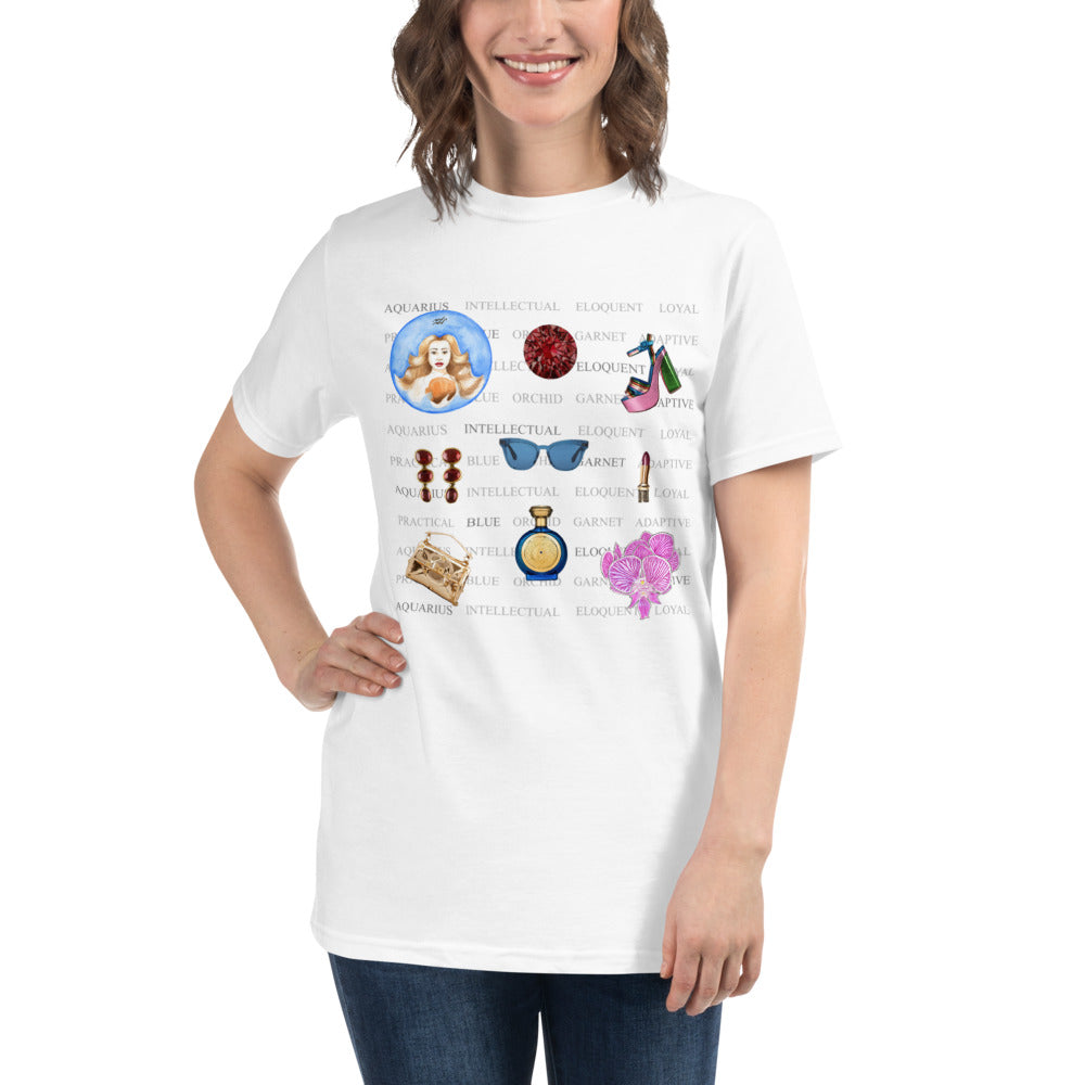 Aquarius Organic T-Shirt - Amaria Studio