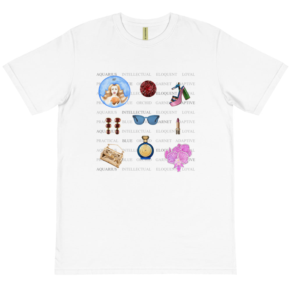 Aquarius Organic T-Shirt - Amaria Studio