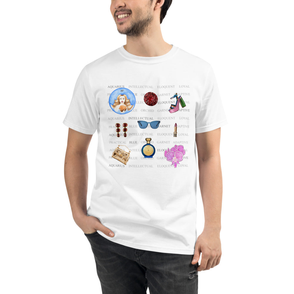 Aquarius Organic T-Shirt - Amaria Studio