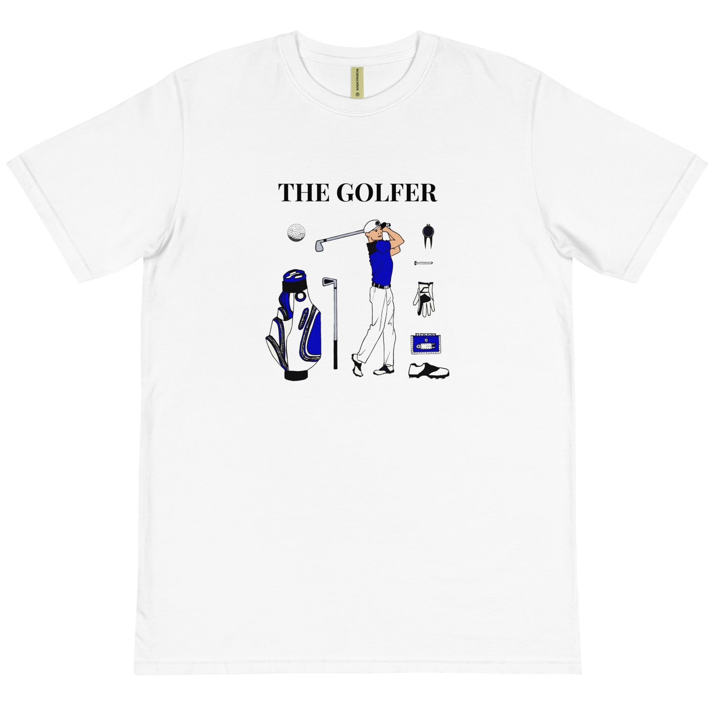 Men's Golf Organic T-Shirt - Amaria Studio